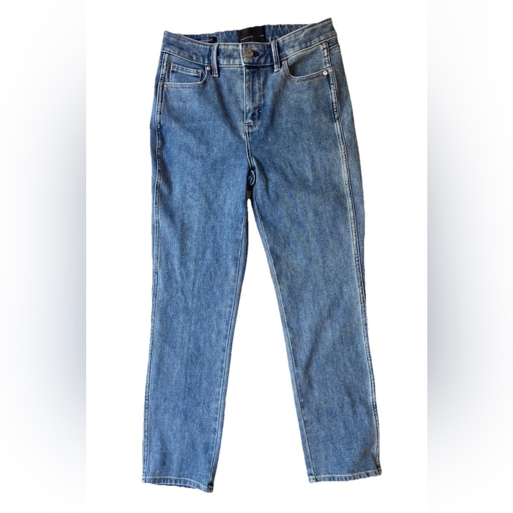 White House Black Market Blue High Rise Jeans - Picture 7 of 8